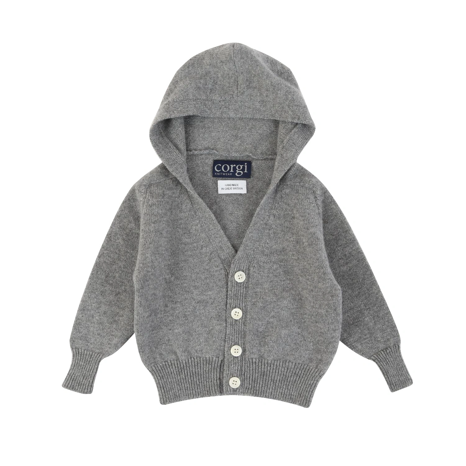Cozy Baby Hooded Cardigan: Snuggle-Ready Wool for Your Little One's Adventures!